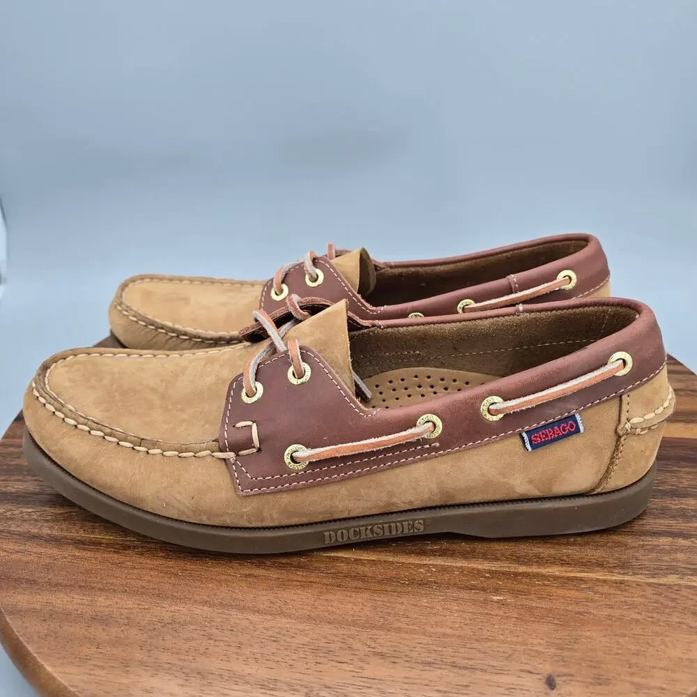 Sebago docksides boat
